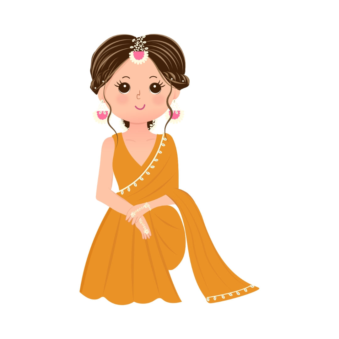 Traditional Half Saree