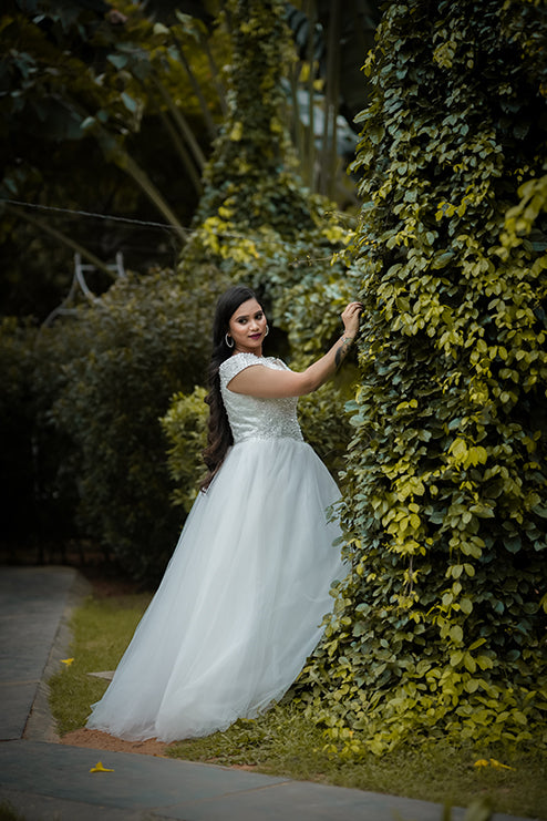 Ball Gown Premiam Whit Colour