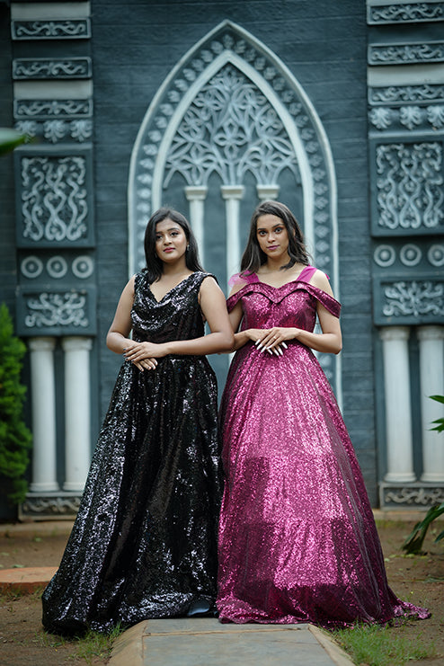 Ball Gown Premiam Pink Colour