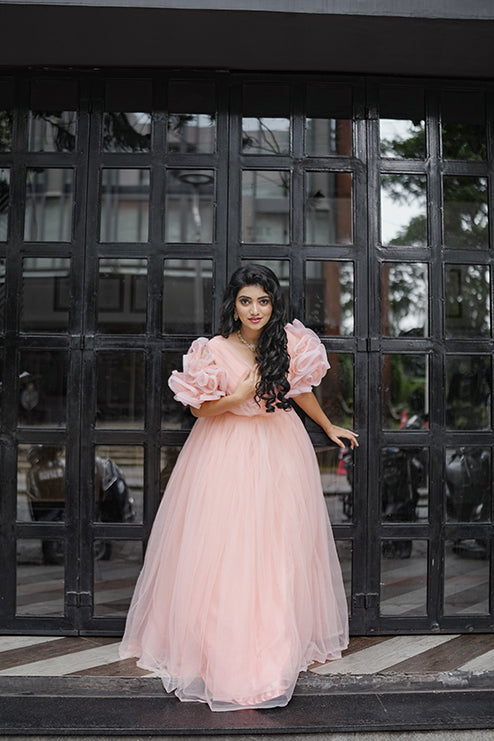 Premiam Ball Gown Piach Colour
