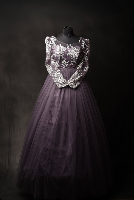 Ball Gown Lavender Colour