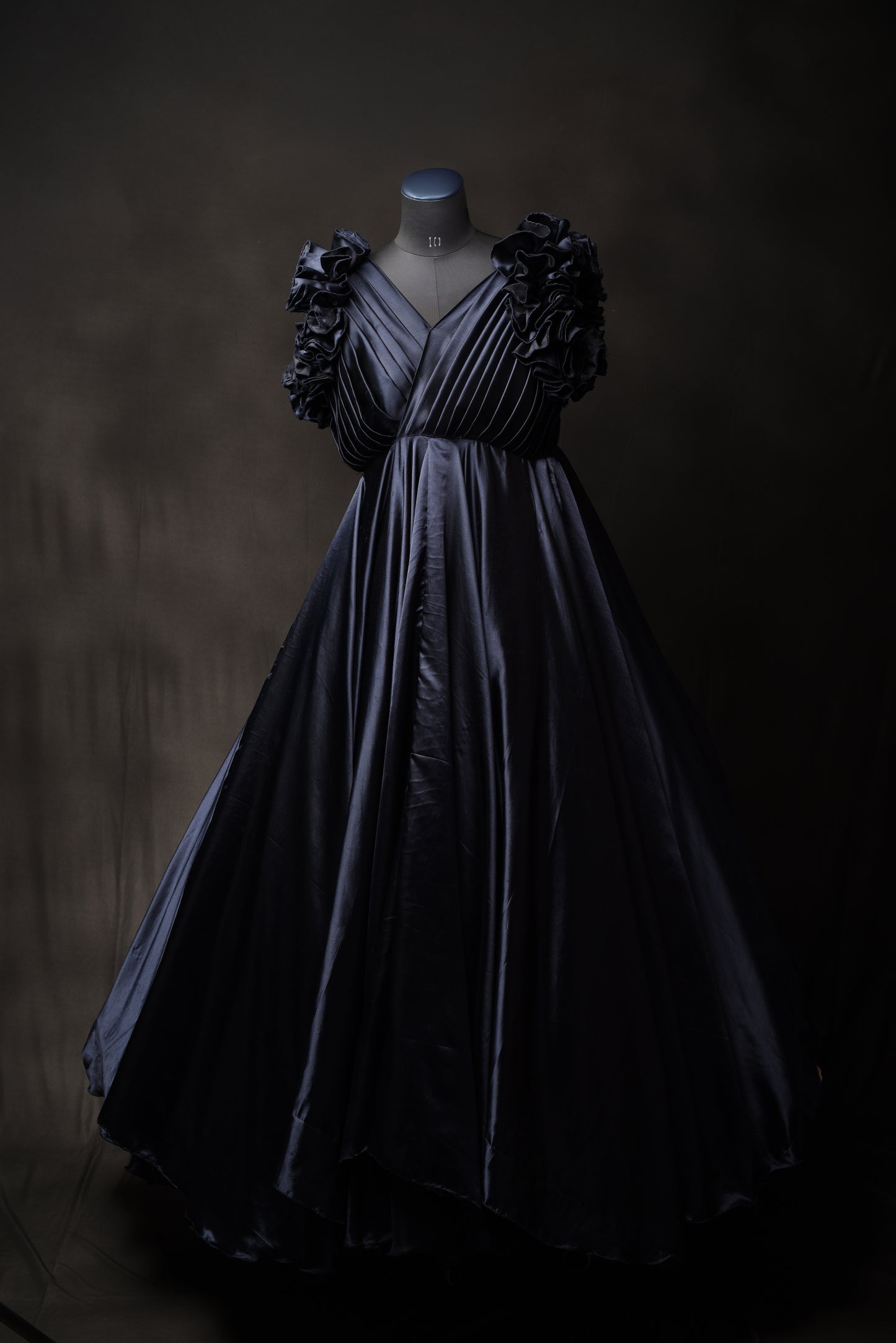 Ball Gown Preamim Dark Blue Colour