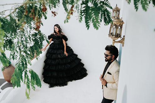 Premiam Balck Ball Gown