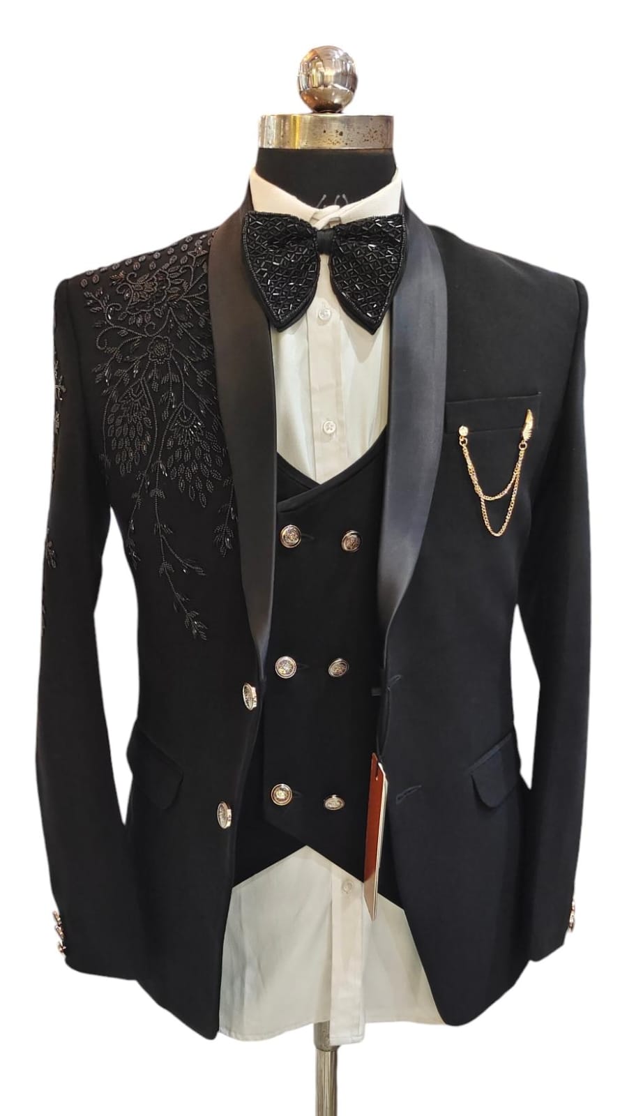 Men Wedding Suit Black Colour
