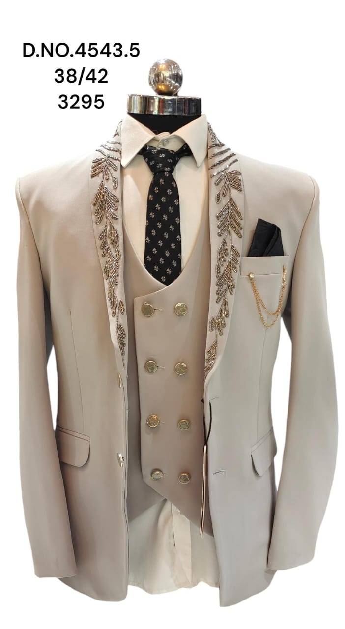 Men Wedding Suit Half whit