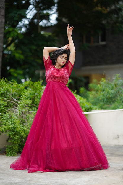 Ball Gown Premiam  Red