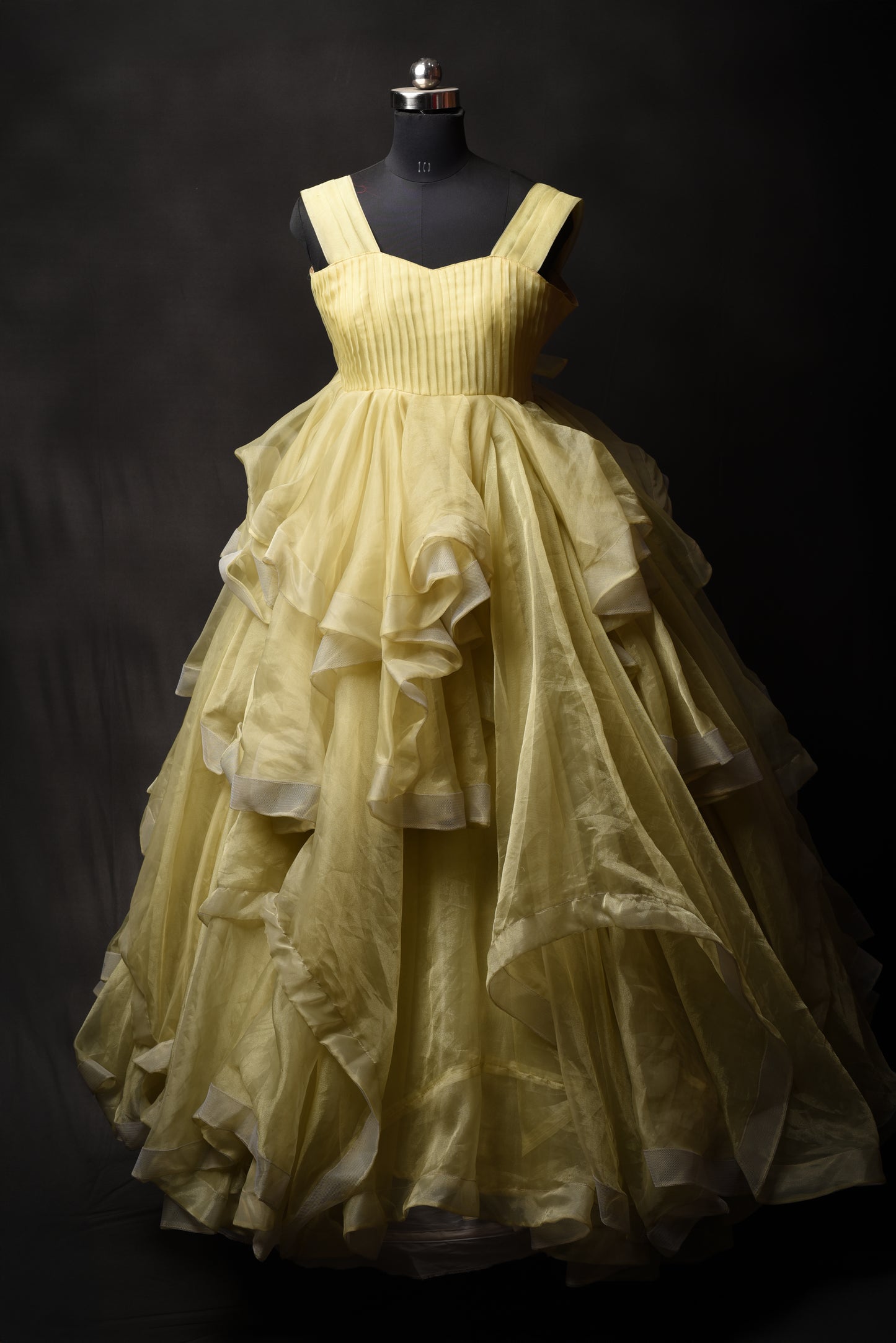 Ball Gown Preamim Leamon YellowColour