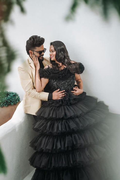 Premiam Balck Ball Gown